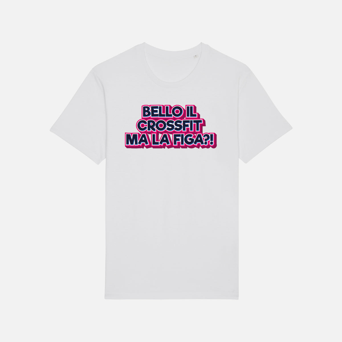 T-shirt Uomo - Bello il crossfit ma la figa?! Customily