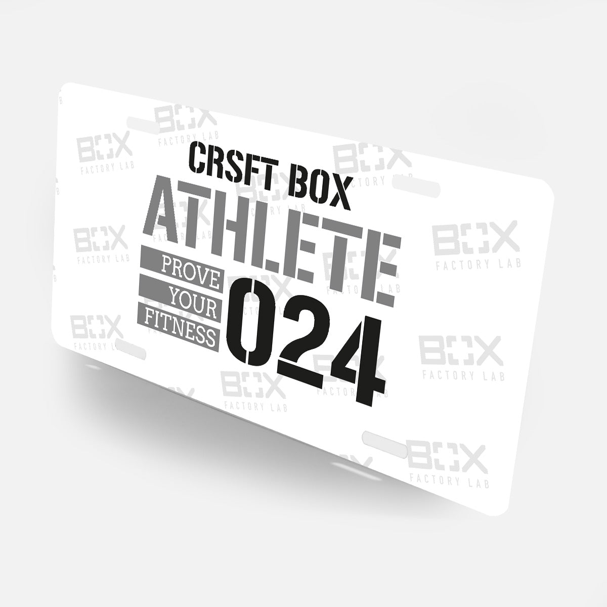 Targa Premium - Sfondo Personalizzato