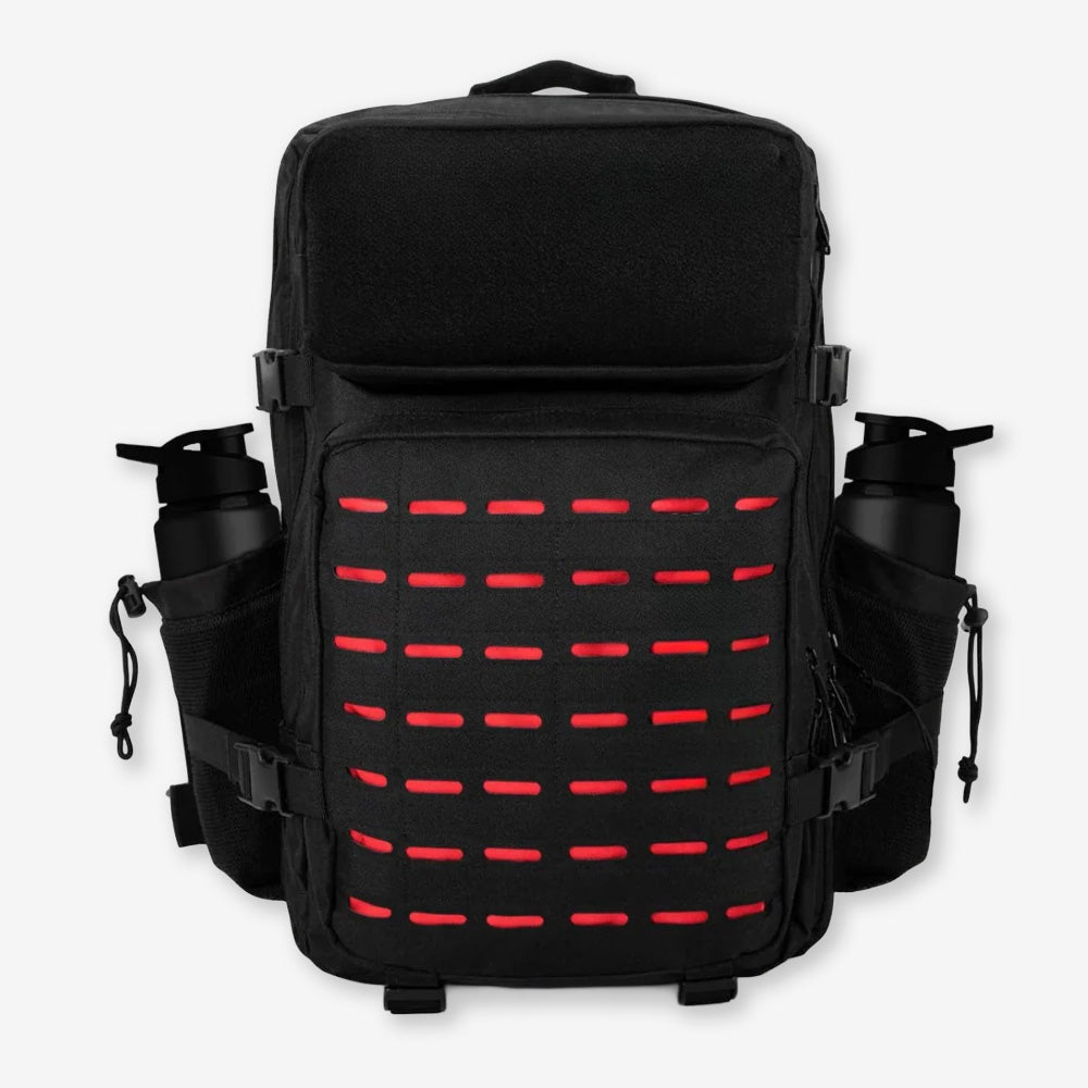 Zaino Tactical 45lt - Nero/Rosso