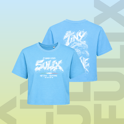 FULIX - Cropped Donna - Turchese