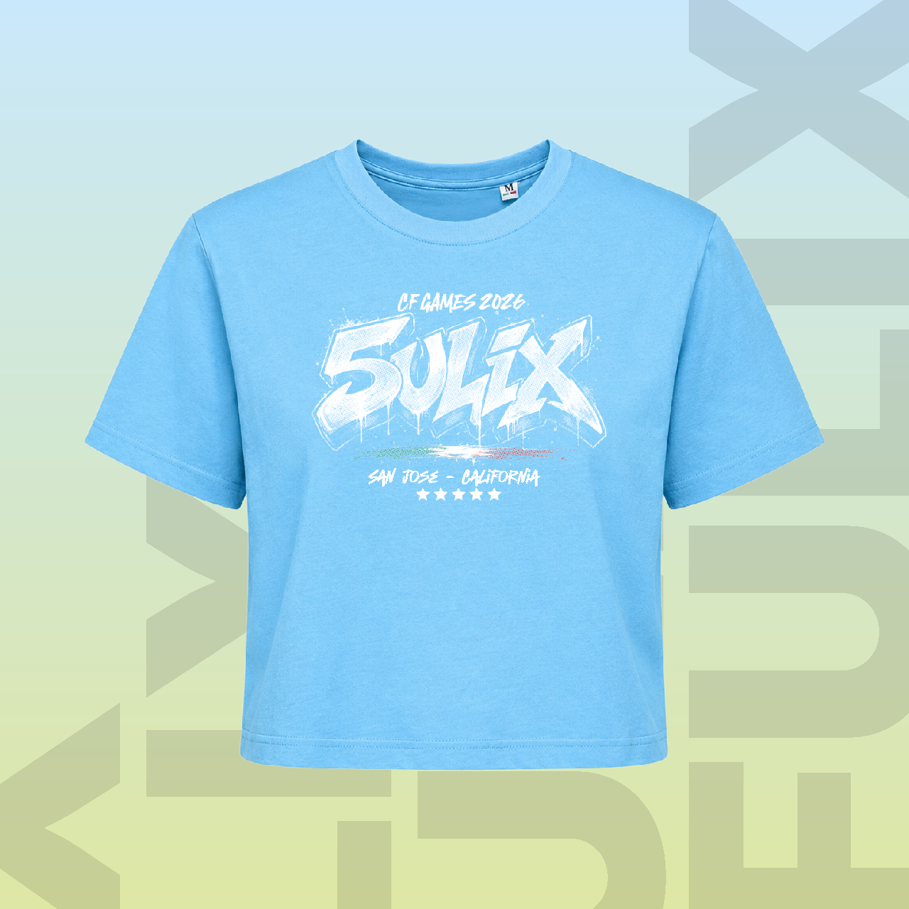 FULIX - Cropped Donna - Turchese