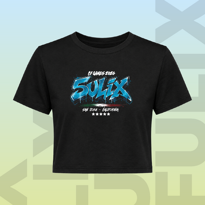 FULIX - Cropped Donna - Black