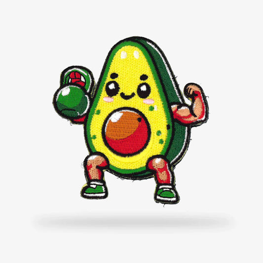Patch - Avocado Kettlebell