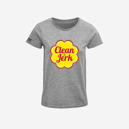 T-shirt Donna - Clean & Jerk Chupa
