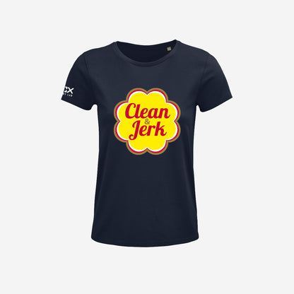 T-shirt Donna - Clean & Jerk Chupa