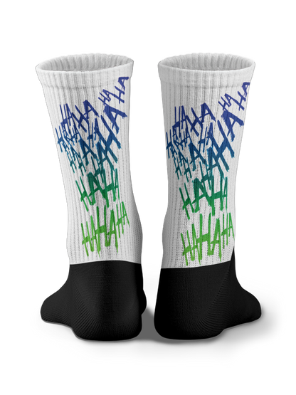 Halloween Socks Calze Lunghe The Joker HAHAHA 3D - Uomo/donna, Cotone, Taglia 34-43, Perfette Per Cosplay E Outfit Alternativi Calze Cosplay Joker Halloween Socks Calze Lunghe The Joker HAHAHA 3D - Uomo/donna, Cotone, Taglia 34-43, Perfette Per Cosplay E Outfit Alternativi Calze Cosplay Joker