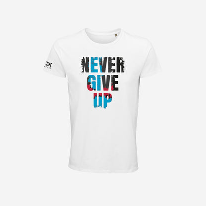 T-shirt Uomo - Never Give Up