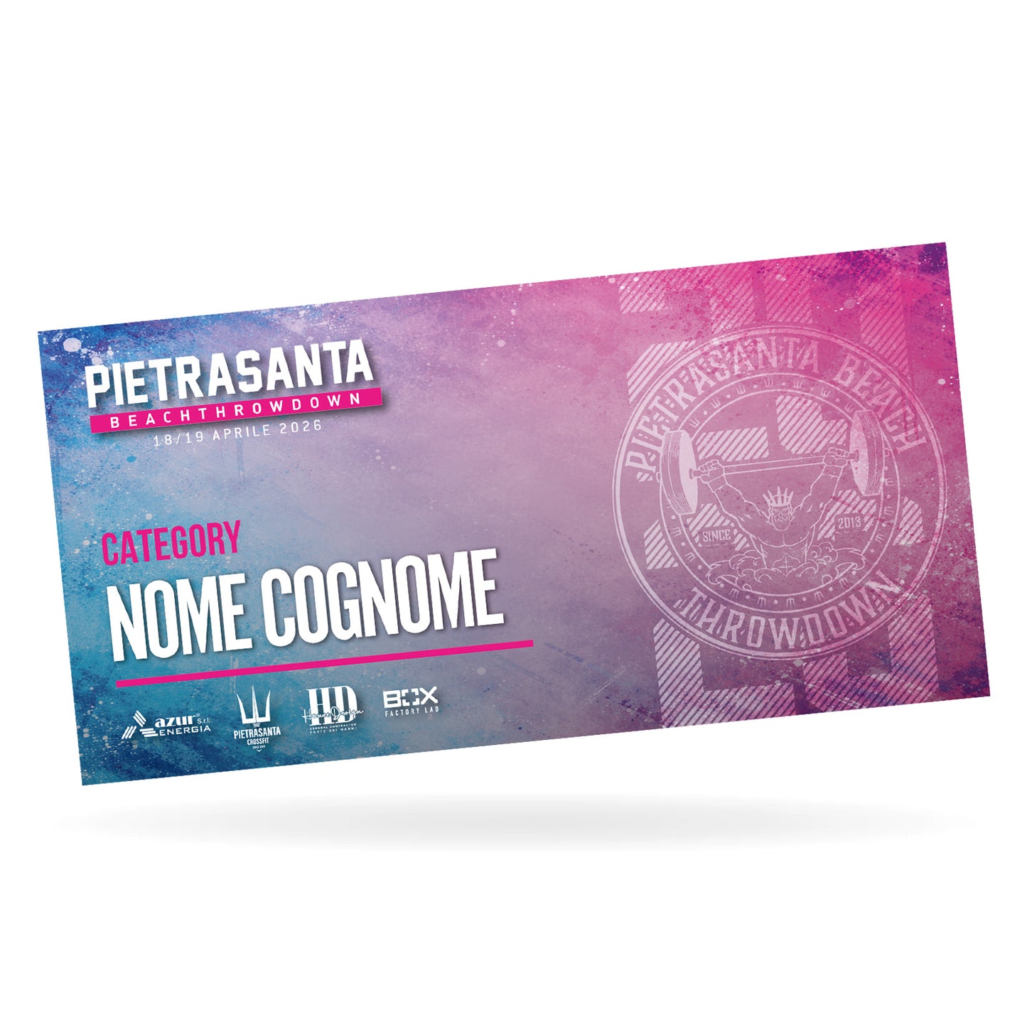 Targa - Pietrasanta Beach Throwdown