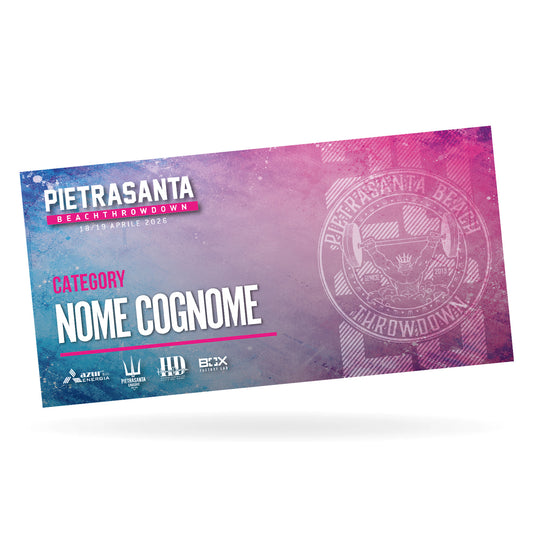 Targa - Pietrasanta Beach Throwdown